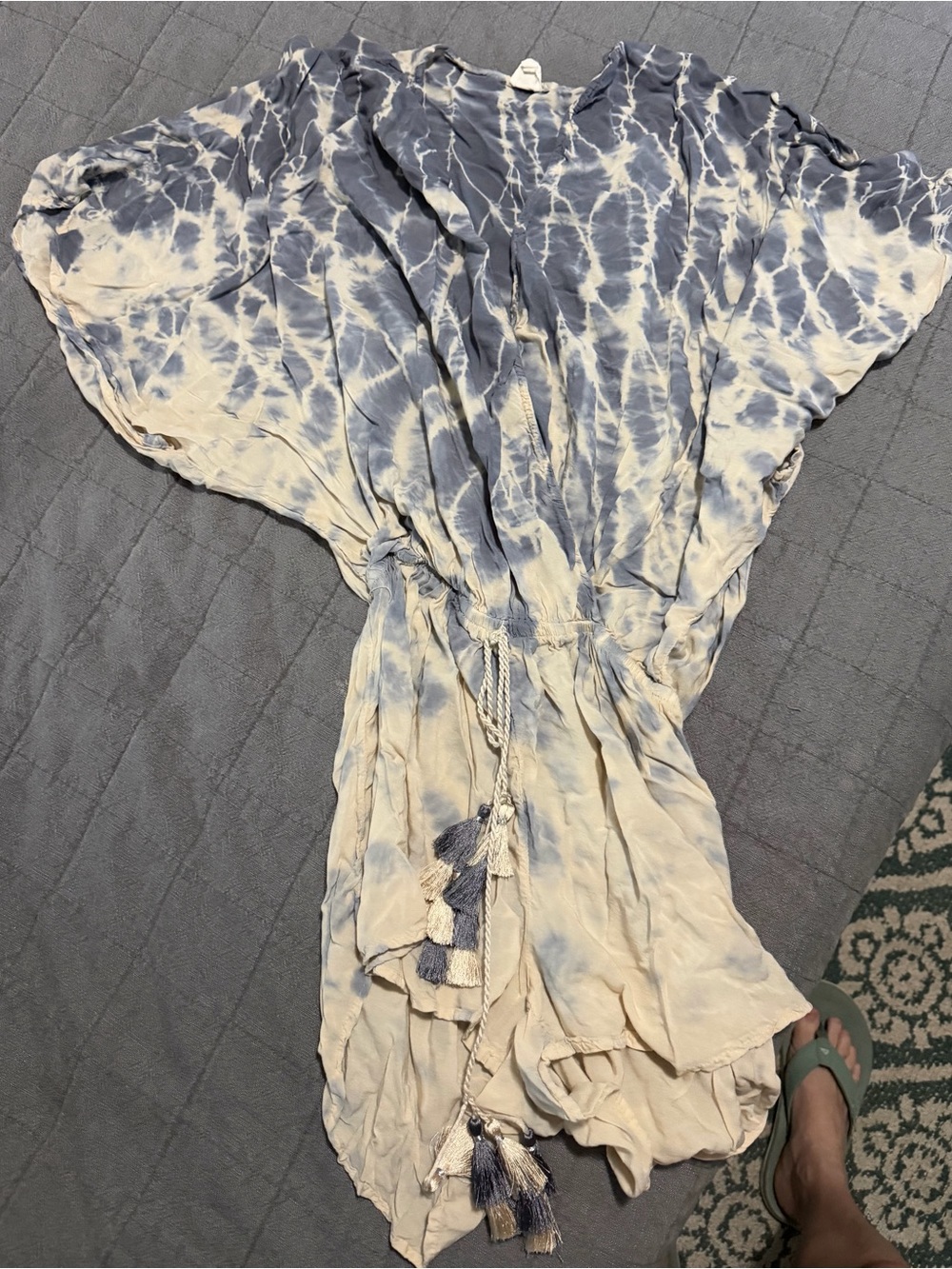 Womens S Surf Gypsy Tie-Dye Romper
